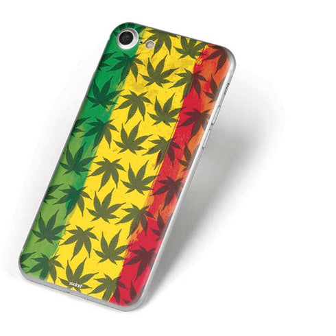 Marijuana Rasta Pattern iPhone 7 Skin