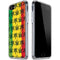 Marijuana Rasta Pattern iPhone SE (2nd & 3rd Gen) Clear Case