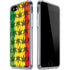 Marijuana Rasta Pattern iPhone SE (2nd & 3rd Gen) Clear Case