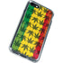 Marijuana Rasta Pattern iPhone SE (2nd & 3rd Gen) Clear Case