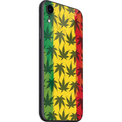 Marijuana Rasta Pattern iPhone SE (2nd & 3rd Gen) Skin