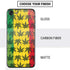 Marijuana Rasta Pattern iPhone SE (2nd & 3rd Gen) Skin