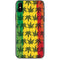 Marijuana Rasta Pattern iPhone X Skin