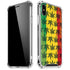 Marijuana Rasta Pattern iPhone XS Max Clear Case