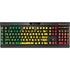 Marijuana Rasta Pattern K95 RGB PLATINUM Mechanical Gaming Keyboard Skin