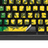 Marijuana Rasta Pattern K95 RGB PLATINUM Mechanical Gaming Keyboard Skin