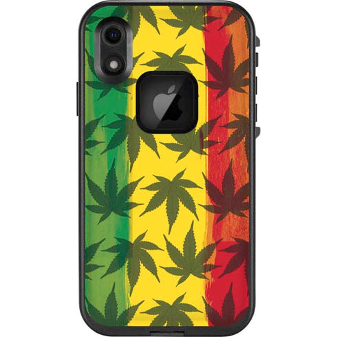 Marijuana Rasta Pattern LifeProof Fre iPhone Skin