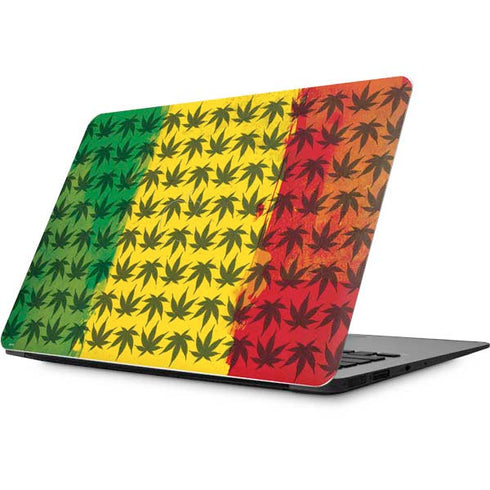 Marijuana Rasta Pattern Apple MacBook Skin