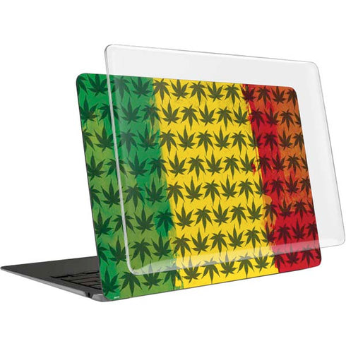 Marijuana Rasta Pattern MacBook Air 13in M1 (2021) Case plus Skin