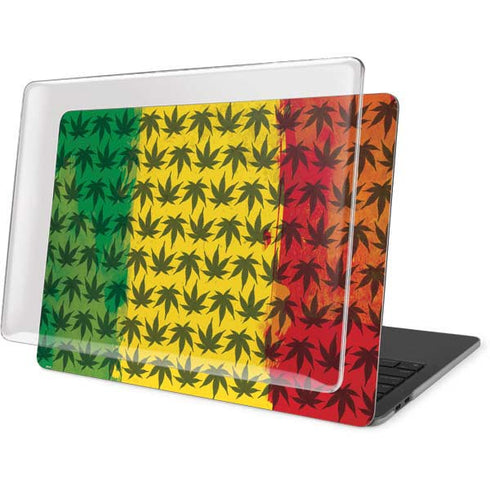 Marijuana Rasta Pattern MacBook Pro 16in (2019-20) Case plus Skin