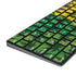 Marijuana Rasta Pattern Magic Keyboard with Numeric Keypad Skin