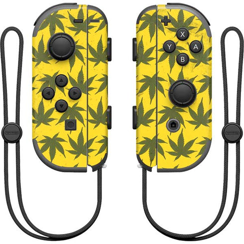 Marijuana Rasta Pattern Nintendo Joy-Con (L/R) Controller Skin