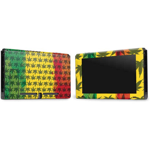Marijuana Rasta Pattern Nintendo Switch Bundle Skin