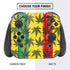 Marijuana Rasta Pattern Nintendo Switch Bundle Skin