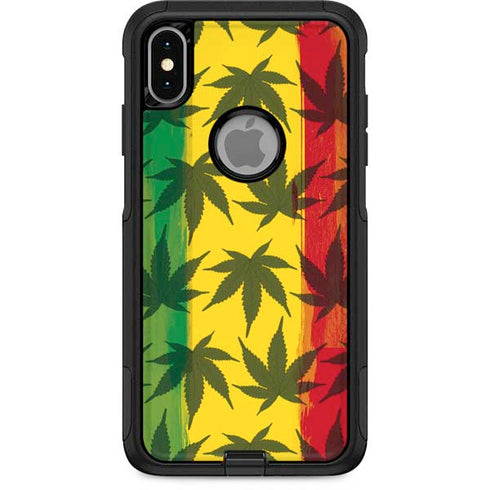 Marijuana Rasta Pattern Otterbox Commuter iPhone Skin