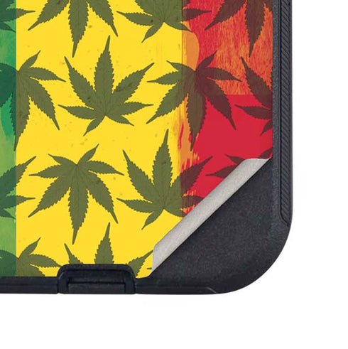 Marijuana Rasta Pattern Otterbox Defender iPhone Skin