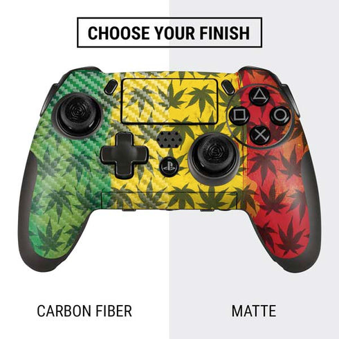 Marijuana Rasta Pattern PlayStation Scuf Vantage 2 Controller Skin