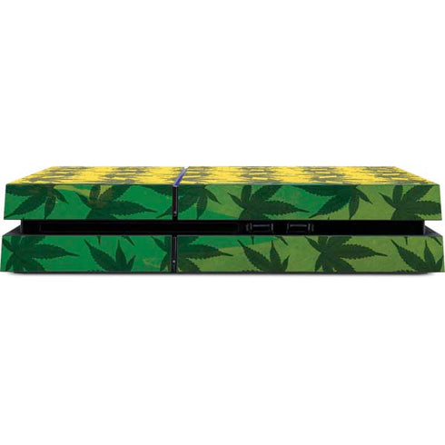 Marijuana Rasta Pattern PS4 Console Skin