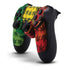 Marijuana Rasta Pattern PS4 Controller Skin