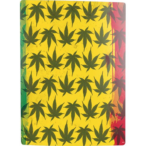 Marijuana Rasta Pattern PS5 Digital Edition Bundle Skin