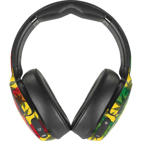 Marijuana Rasta Pattern Skullcandy Venue Skin