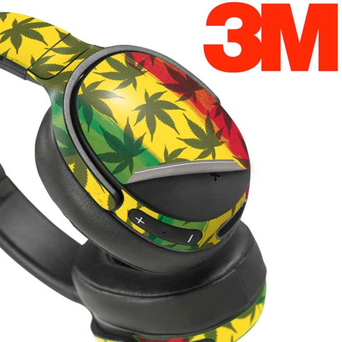 Marijuana Rasta Pattern Skullcandy Venue Skin