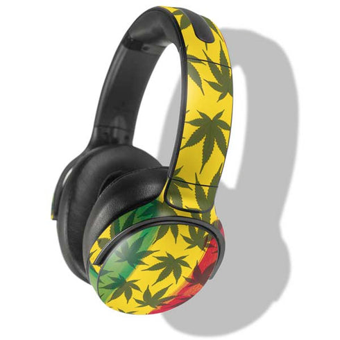 Marijuana Rasta Pattern Skullcandy Venue Skin