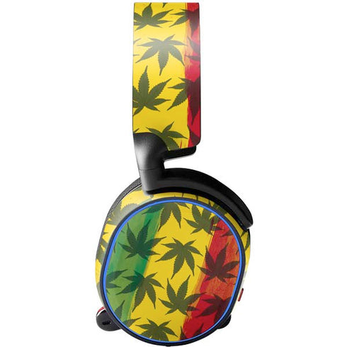 Marijuana Rasta Pattern SteelSeries Arctis 5 Skin
