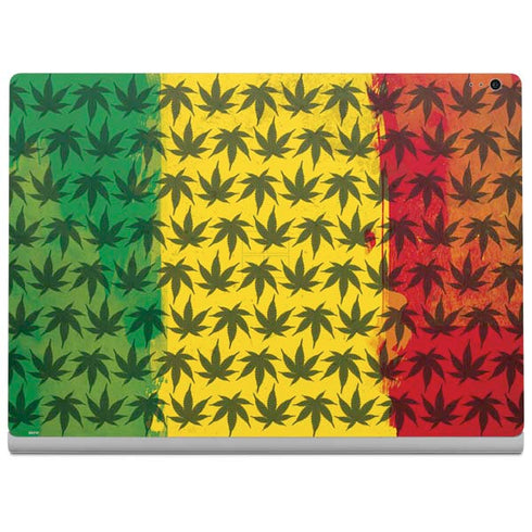 Marijuana Rasta Pattern Surface Book 2 13.5in Skin