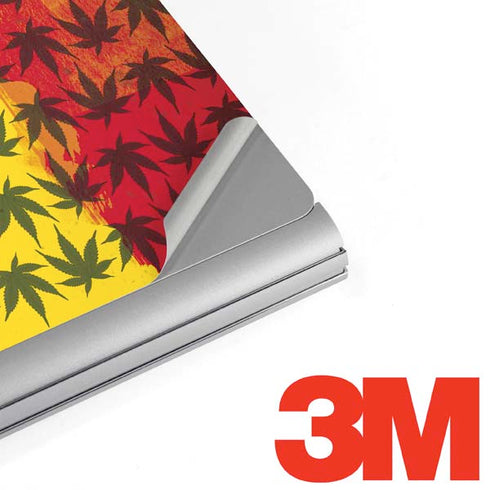 Marijuana Rasta Pattern Surface Book 2 13.5in Skin