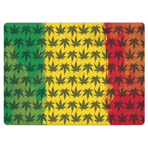 Marijuana Rasta Pattern Surface Laptop 2 Skin