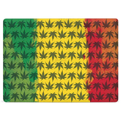 Marijuana Rasta Pattern Surface Laptop 3 13.5in Skin