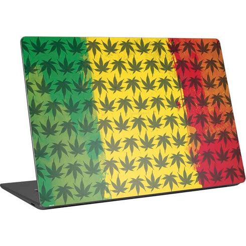 Marijuana Rasta Pattern Surface Laptop 4 15in Skin