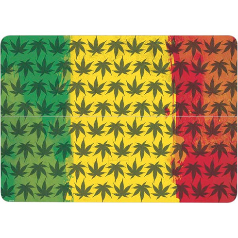 Marijuana Rasta Pattern Surface Laptop Studio Skin