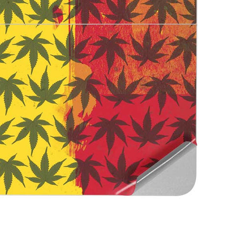 Marijuana Rasta Pattern Surface Laptop Studio Skin