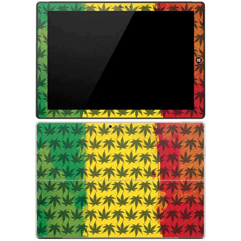 Marijuana Rasta Pattern Surface Pro 3 Skin