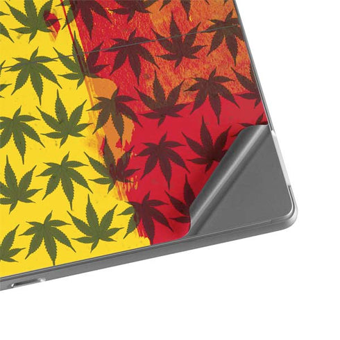 Marijuana Rasta Pattern Surface Pro 8 Skin