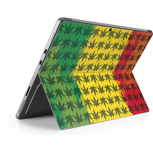 Marijuana Rasta Pattern Surface Pro 9 Skin