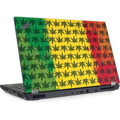 Marijuana Rasta Pattern Lenovo ThinkPad Skin