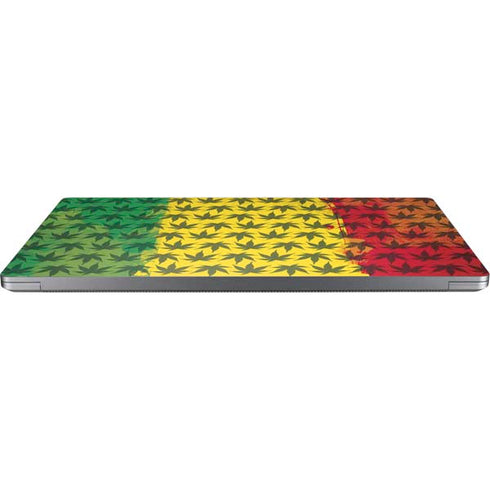 Marijuana Rasta Pattern Universal Laptop 15in (12.2 x 8.8in) Skin
