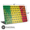 Marijuana Rasta Pattern Universal Laptop 16in (13 x 9.4in) Skin
