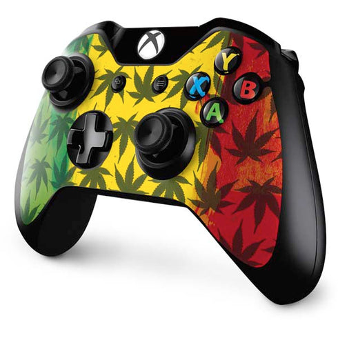 Marijuana Rasta Pattern Xbox One Controller Skin