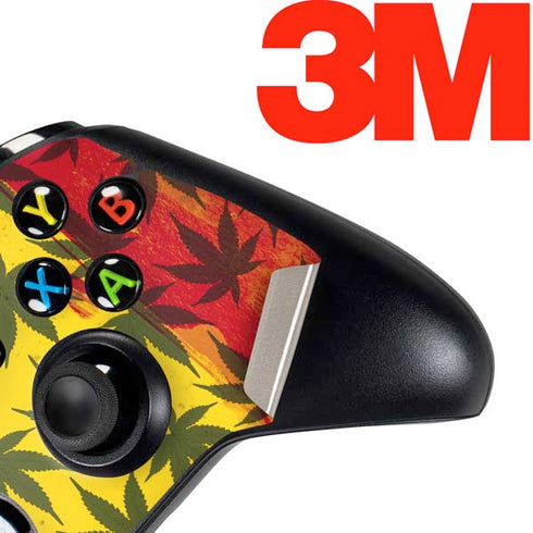 Marijuana Rasta Pattern Xbox One Controller Skin