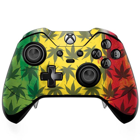 Marijuana Rasta Pattern Xbox One Elite Controller Skin
