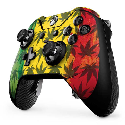 Marijuana Rasta Pattern Xbox One Elite Controller Skin