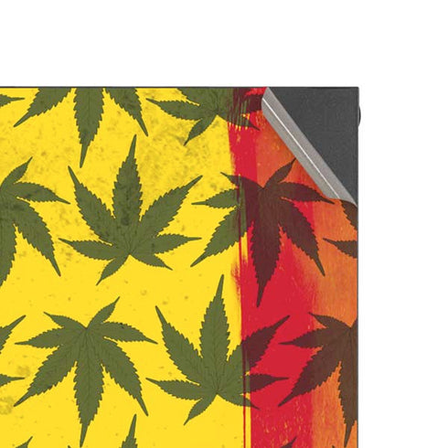 Marijuana Rasta Pattern Xbox Series X Console Skin