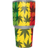 Marijuana Rasta Pattern Yeti 30oz Rambler Tumbler Skin