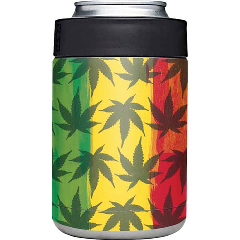 Marijuana Rasta Pattern Yeti Colster Can Insulator Skin