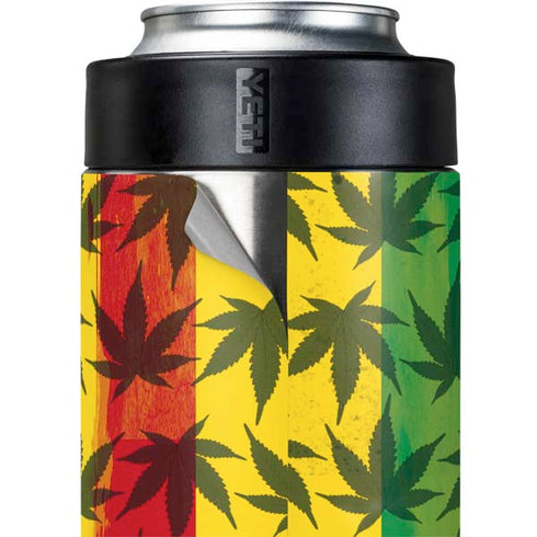 Marijuana Rasta Pattern Yeti Colster Can Insulator Skin