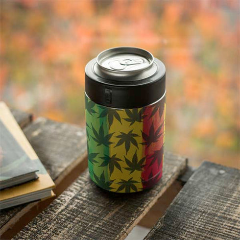 Marijuana Rasta Pattern Yeti Colster Can Insulator Skin